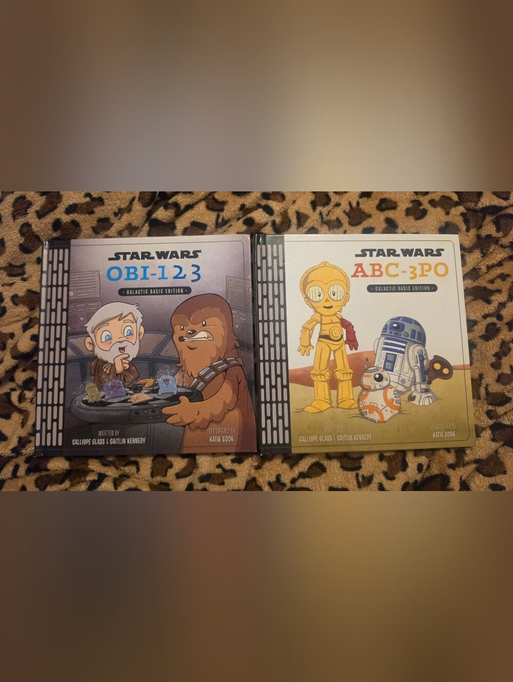 Star Wars Children's Books OBI-123 & ABC-3PO Hardcover Galactic Basic Editions